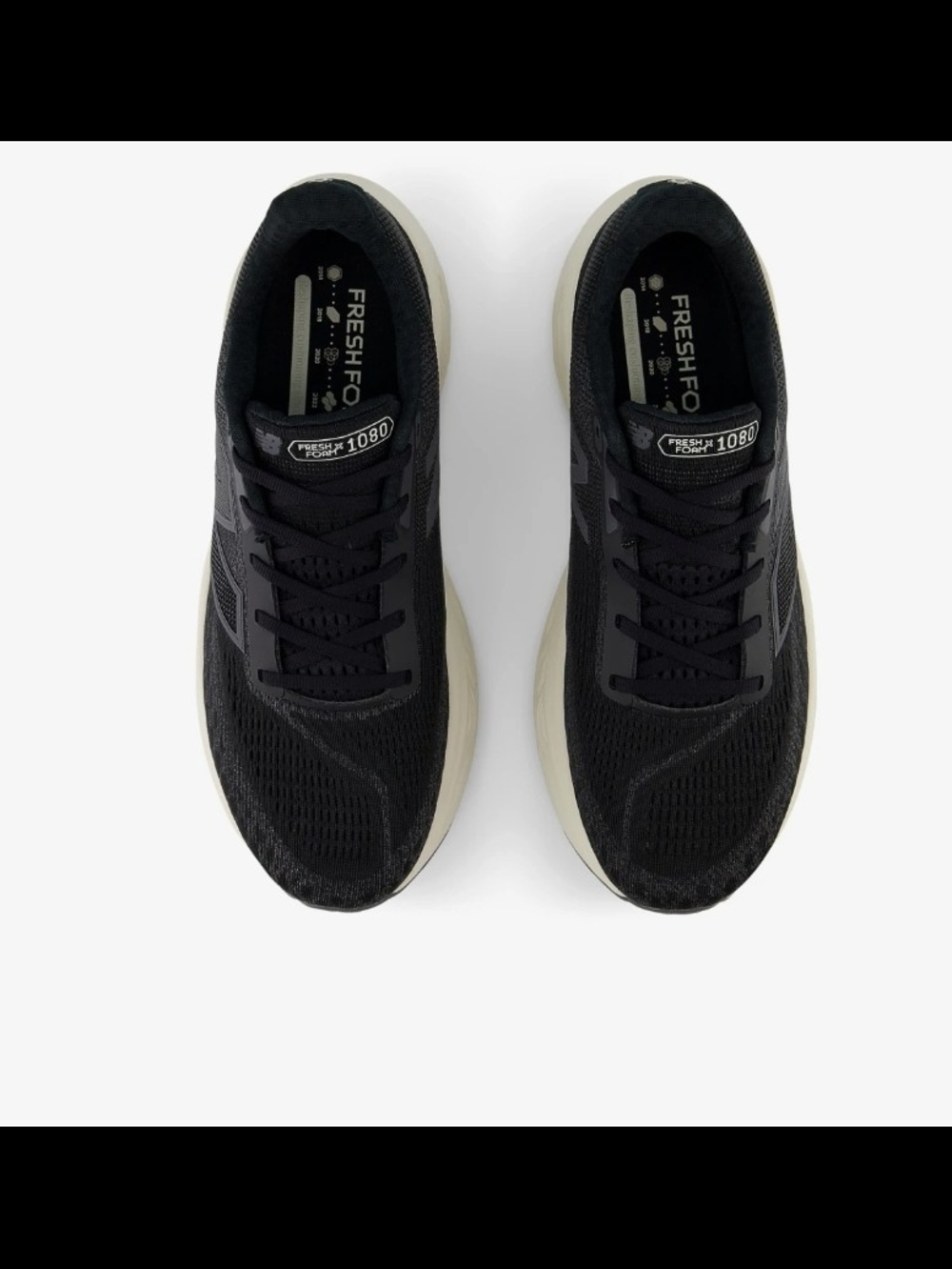 New Balance Fresh Foam 1080 Black Running Sneakers